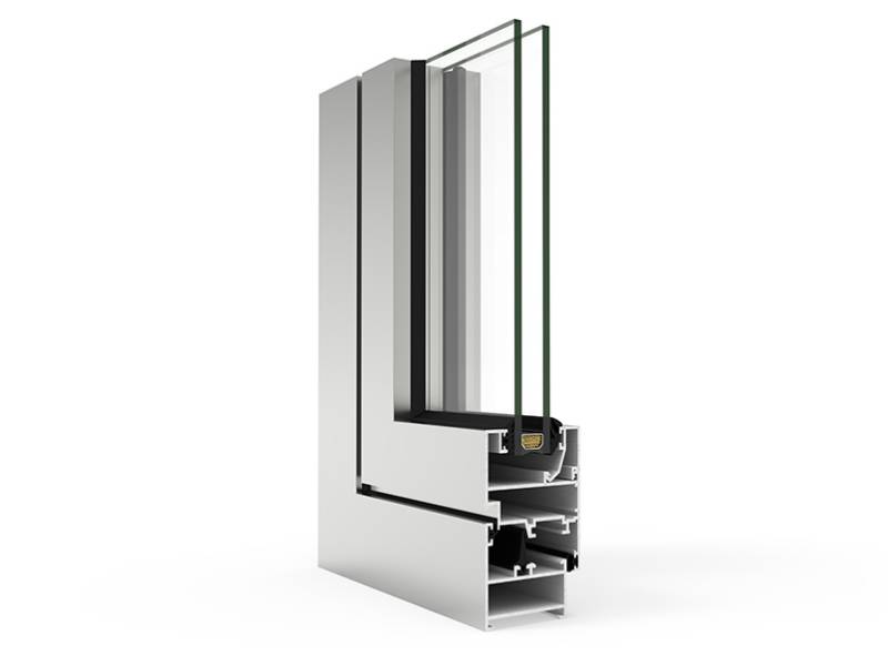 Ventanas de aluminio con rotura de puente térmico directo de fábrica